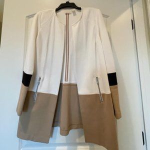 Chicos Classic Open Front Knit Jacket